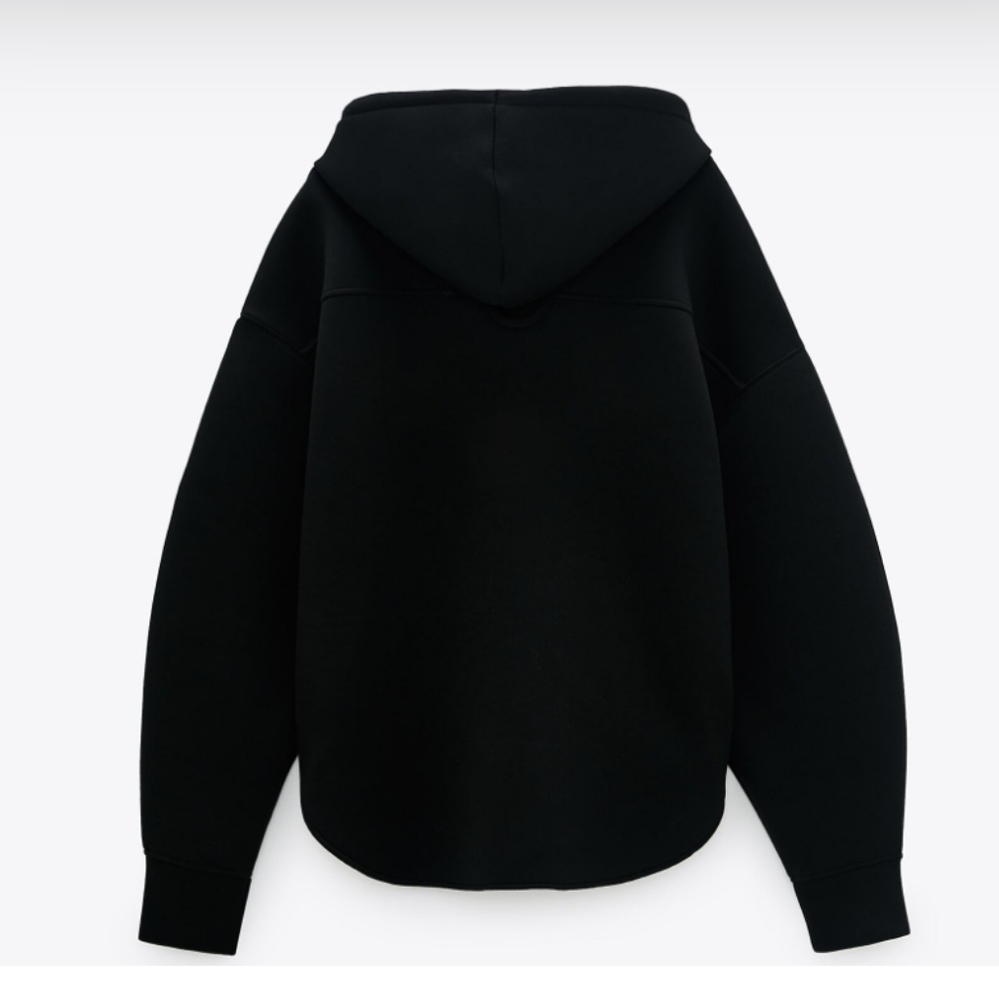 SWEATSHIRT Neoprene Hoodie - Picture 4 of 6